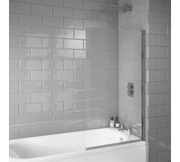 Plumb Warehouse S6 Square Edge Bath Screen