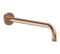 Plumb Warehouse Salarna 320mm Round Shower Arm - Brushed Bronze