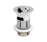 Plumb Warehouse Slotted Flip Basin Waste - Chrome