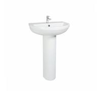 Plumb Warehouse Spa White Full Pedestal