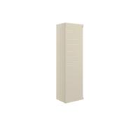 Plumb Warehouse Terni 350mm Wall Hung 1 Door Tall Unit - Matt Cotton Finish: Matt Cotton