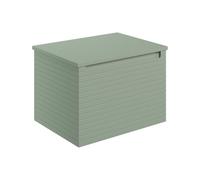 Plumb Warehouse Terni 600mm Wall Hung 1 Drawer Basin Unit & Worktop - Matt Willow Green Size: 600mm, Finish: Matt Willow Green
