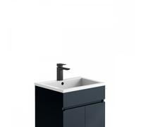 Plumb Warehouse Thin 500mm Gloss White 1 Tap Hole Vanity Basin Size: 500mm