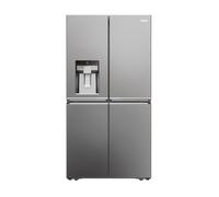 Haier HCR7918EIMP side-by-side refrigerator Freestanding 601 L E Platinum, Stainless steel