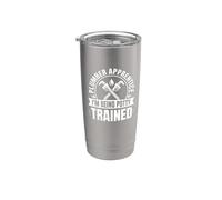 Plumber Apprentice I'm Being Potty Trained Stainless Steel Insulated Tumbler