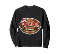 Plumber Christmas Merry And Bright Holiday Repairs Ho Ho H2O Sweatshirt