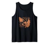 Plumber Copper Solder Torch Linocut Pipe Art Tank Top