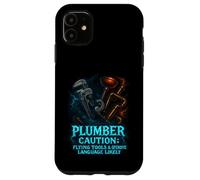 Plumber Dad But Cooler Funny Plumbing Father Mens Case for iPhone 11