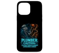 Plumber Dad But Cooler Funny Plumbing Father Mens Case for iPhone 13 Pro Max