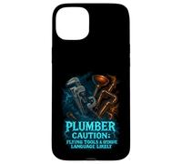 Plumber Dad But Cooler Funny Plumbing Father Mens Case for iPhone 15 Plus