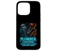Plumber Dad But Cooler Funny Plumbing Father Mens Case for iPhone 15 Pro Max