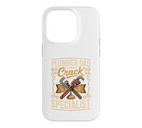 Plumber Dad the Original Crack Specialist Case for iPhone 14 Pro