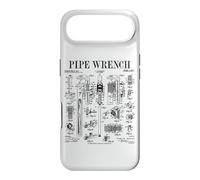 Plumber Plumbing Pipe Wrench Tool Vintage Patent Print Case for iPhone Air