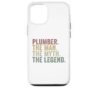 Plumber The Man The Myth The Legend Funny Plumbing Case for iPhone 12/12 Pro