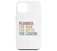 Plumber The Man The Myth The Legend Funny Plumbing Case for iPhone 13