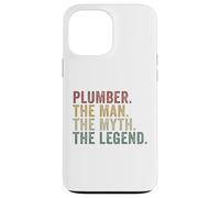Plumber The Man The Myth The Legend Funny Plumbing Case for iPhone 13 Pro Max