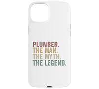 Plumber The Man The Myth The Legend Funny Plumbing Case for iPhone 15 Plus