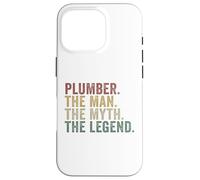 Plumber The Man The Myth The Legend Funny Plumbing Case for iPhone 16 Pro