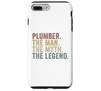 Plumber The Man The Myth The Legend Funny Plumbing Case for iPhone 7 Plus/8 Plus