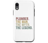 Plumber The Man The Myth The Legend Funny Plumbing Case for iPhone XR