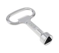 Plumber Tools Triangle Key - Heavy Duty Telescope, Multi-function Wrench, Precision Made Design | Door Access Control For Workers, Van Repair