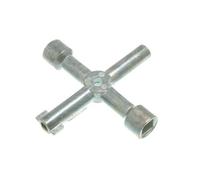 PLUMBERS MULTI TOOL UTILITY KEY 4 WAY GAS ELECTRIC METER BOX RADIATOR ( pack 6 )