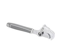 Plumbers Wrench, High Carbon Steel 300mm Self Adjusting Pipe Wrench, Pipe Vise Wrenches Quick Release for Kitchen, Bathroom, Tight Spaces