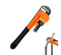 Plumber's Wrench Irrigation, Adjustable Straight 10 Inch, Heavy Duty Pipe Tool with Sturdy Build, Connection Aid with Smooth Comfort, Modern Construction Style, Accessory for Kitchen Sink Basement