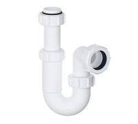 PlumbEZ Adjustable Swivel P Trap with Anti-Slip Ri