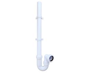PlumbEZ Multi-Fit 40mm 1.1/2" Standpipe Trap with Washing Machine Pipe, 75mm Seal, Multifit Outlet - Ideal Washing Machine Waste Pipe Connector & Drainage Solution BS EN 274-1:2002 Compliant