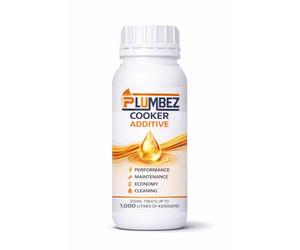 PlumbEZ Premium Cooker Additive 200ml | Kerosene Fuel Treatment for AGA, Rayburn & Range Cookers, Vaporising Burners & Oil Boilers | Domestic Heating Oil Additive for Cleaner Burner Performance