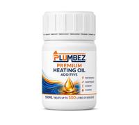 PlumbEZ Premium Heating Oil Additive 100ml | Kerosene & Heating Fuel Treatment for Oil Boilers & Tanks, Treats Up to 500 Litres | Heating Oil Conditioner for Domestic Home Fuel Maintenance