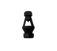 PlumbEZ Straight Tundish 15mm x 22mm - Pressure Release Tundish for Unvented Hot Water Cylinder, G3 Water Regulations Compliant with Large Viewing Window & Integrated Antispray Nozzle