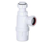 Plumbez Telescopic Adjustable Bottle Trap With Anti-Slip Ring, 40mm (1.5 Inch) Bs En 274-1 Sink Waste Kit And Urinal Bottle Trap