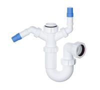 PlumbEZ Telescopic Adjustable Twin Nozzle Swivel P