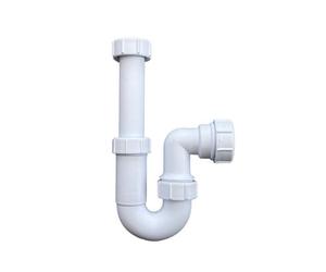 PlumbEZ Univeral Adjustable Sink Swivel P Trap 40mm (1.1/2") Telescopic Trap, 75mm Water Seal, Bs En 247-1:2002 Compliant.