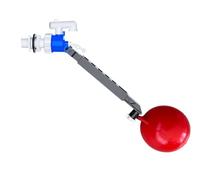 PlumbEZ Universal Side Entry Toilet Cistern Fill Valve with Adjustable Float Arm - 1/2" Toilet Inlet Valve, Side Entry Fill Ball Valve with Float