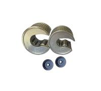 Plumbflex Trade Quality Cooper Pipe Cutter auto Tube Cutter, Plumbing Pipe Cutter, Spare Blade Included (15mm & 22mm Set)