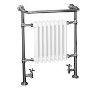 PlumbGalaxy Salzburg Traditional Victorian Towel Radiator