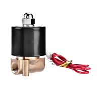 plumbify Store 2W025-08 G1/4" 110V Normally Closed Brass Electric Solenoid Valve for Water/Air