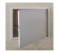 Plumbing Access Panel for Drywall, Aluminium Attic Access Door for Bathroom Duct Systems, Flush Mounted Wall Hole Cover for Home Hotel Office Factory School(25x45cm/10x18)