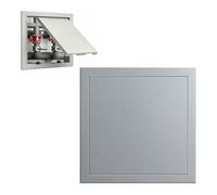 Plumbing Access Panel White Metal Inspection Hatch，Ceiling & Wall Access Door for Drywall//Wall/Plumbing/Electrical/HVAC 200x200mm 300x300mm 450x700mm Fir Waterproof(Gray,500x800mm)