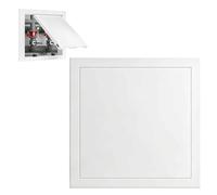 Plumbing Access Panel White Metal Inspection Hatch，Ceiling & Wall Access Door for Drywall//Wall/Plumbing/Electrical/HVAC 200x200mm 300x300mm 450x700mm Fir Waterproof(Cream,750x850mm)