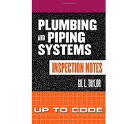 Plumbing and Piping Systems Inspection Notes: Up to Code