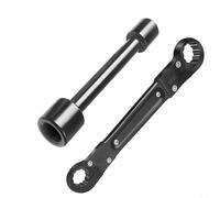 Plumbing Angle Stop Wrench Tool with Dual Heads, Ensures Secure Grip on Multiple Pipe Sizes During Repairs (2pcs)