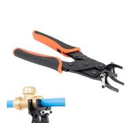 Plumbing Disconnect Tool Kit for Push Fit Fittings, PEX Pipe Removal Tool with 1/2 3/4 1 Inch Adapters, Essential Home Improvement Hand Tools for Copper and PVC Pipe Repair and Maintenance