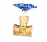 Plumbing Fittings 1/2" Female BSP Straight Equal Brass Needle Control Valve