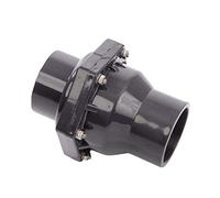 Plumbing Fittings 1pcs PVC Non Return Valve,Inner Plastic Flap Check, DN25 DN32 DN40 DN50 Valve Universal Vertical Horizontal,(Inner Dia.50)