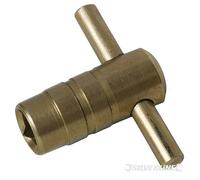 Plumbing Keys & Sockets Radiator Bleed Key Single Solid brass radiator bleed key.