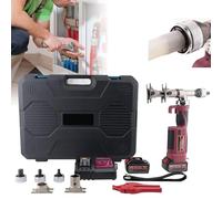 Plumbing Pipe Crimping and Expansion Tool, Tube Expander Kit, 2 in 1 Electric Pex Tool for 16-32mm
